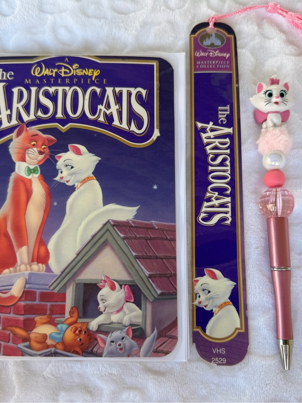 Up-cycled Aristocrats VHS notebook bundle